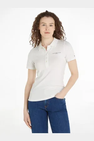 Tommy Hilfiger Poloshirt SLIM MINI CORP LOGO POLO SS mit Logostickerei