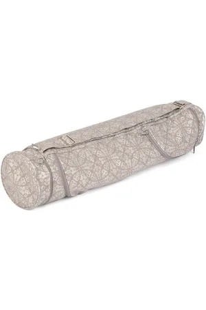 BODHI Yogatasche Yogatasche ASANA BAG COTTON 60 cm, Raja, taupe/silber - Verkäufer: Bodynova GmbH