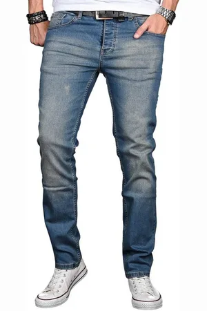 Alessandro Salvarini Slim-fit-Jeans ASLuca Stretch mit Elasthan