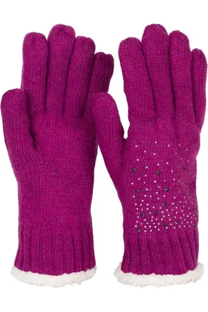 styleBREAKER Strickhandschuhe Strickhandschuhe mit Strass und Fleece (1-St) - Verkäufer: