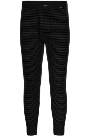 Ammann Lange Unterhose Jeans Feinripp (1-St) mit Eingriff, Bündchen, Feinripp, Ringel, 1 Stück - Verkäufer: LuriX
