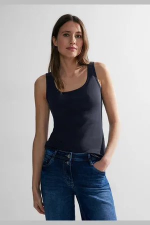 CECIL Tanktop Style Linda in Unifarbe
