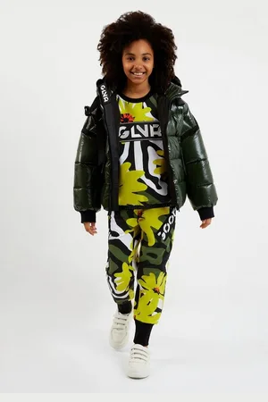 Gulliver Steppjacke mit Stehkragen und Kapuze
