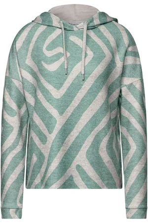 Street one Hoodie – Sweatshirt mit Kapuze und geometrischem Muster - Verkäufer: Schneider Fashion Store