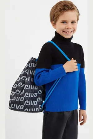 Gulliver Rollkragenpullover mit zweifarbigem Design