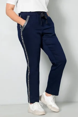 Miamoda Leggings Hose Slim Fit edler Seitenstreifen Elastikbund - Verkäufer: Popken Fashion Group