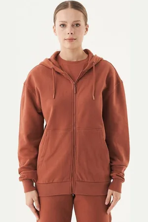 ORGANICATION Sweatjacke Junda-Unisex Full Zip Hoodie in Cinnamon - Verkäufer: Europe GmbH