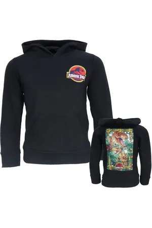 Jurassic Park Kapuzenpullover T-Rex Kinder Jungen Kapuzen Hoodie Pulli Gr. 104 bis 152 - Verkäufer: WS-Trend