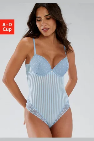 QS by s.Oliver Body Amelie im modischen Streifen-Look, sexy Dessous