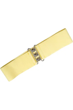 Banned Retro Taillengürtel Sophia Pale Yellow Vintage Retro Stretchgürtel - Verkäufer: Schompi Trading e.K.