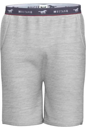 Mustang Shorts Bermuda Kurze Hose Sommerhose Freitzeithose roter Kontraststreifen und branding - Verkäufer: s2c GmbH