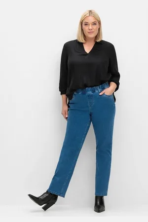 Sheego Schlupfjeans Große Größen mit Powernetz-Einsatz