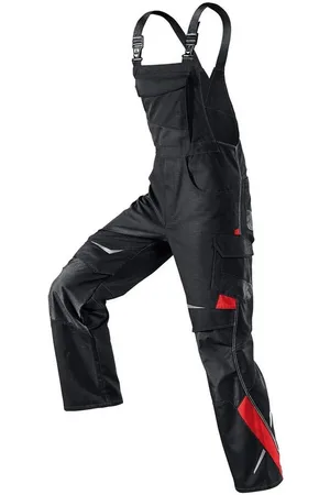KÜBLER Latzhose Pulsschlag schwarz / rot Größe 94 - Verkäufer: Banemo