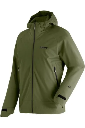 Maier Sports Outdoorjacke Solo Tipo M Herren Jacke, atmungsaktiv wasserdicht, Regenjacke mit Kapuze