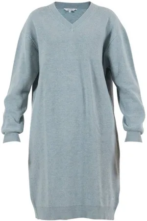 Blue Sportswear Strickkleid Spirit Dress Wollkleid Kleid mit V-Ausschnitt in versch. Farben - Verkäufer: Juneberry.eu