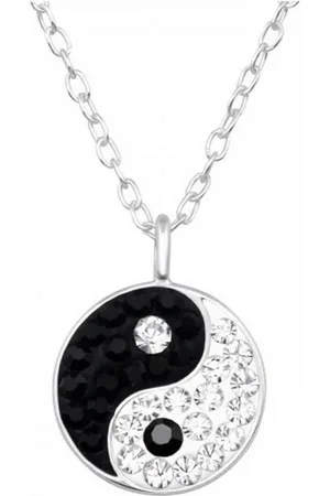 ALEXANDER YORK Kette mit Anhänger YIN YANG, 2-tlg., 925 Sterling Silber - Verkäufer: