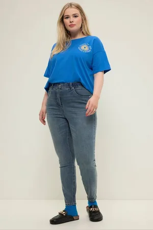 STUDIO UNTOLD Regular-fit-Jeans Skinny Jeans Used-Look 5-Pocket - Verkäufer: Popken Fashion Group