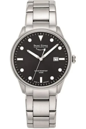 Bruno Söhnle Quarzuhr Bruno Söhnle Herren Uhr 17-13182-792 Triest ll BIG Edelstahl Quarz, (1-tlg) - Verkäufer: Juwelier-Bacak