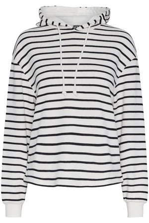 Pieces® Hoodie PCCHILLI LS HOODIE STRIPES NOOS BC