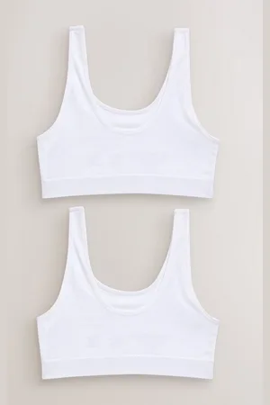Next Crop-Top Nahtlose Kurztops mit U-Ausschnitt, 2er-Pack (2-tlg) - Verkäufer: Germany GmbH