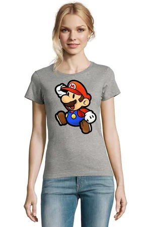 Blondie & Brownie T-Shirt Damen Mario Retro Super Gaming Luigi Yoshi Super - Verkäufer: Hubihu