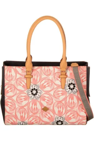 Oilily Schultertasche Flower Swirl Carry All Pink Flamingo - Verkäufer: tascort