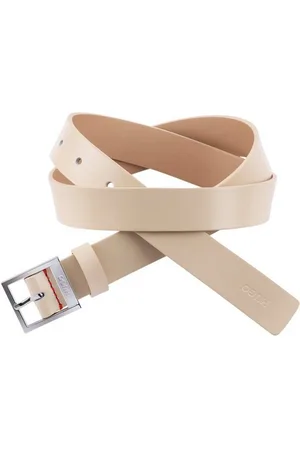 HUGO BOSS Ledergürtel Haze Belt 2,5cm mit BOSS-Logoprägung