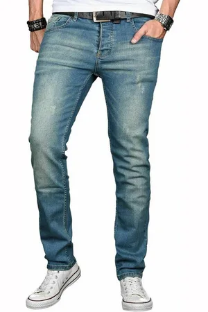 Alessandro Salvarini Slim-fit-Jeans ASLuca Stretch mit Elasthan