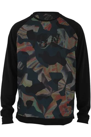 Ion Longsleeve WETSHIRT LS Lycra grey camo - Verkäufer: Warehouse One -Pro Sports