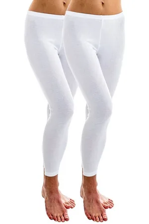 Hermko Leggings 1720 2er Pack Damen Legging aus 100% Bio-Baumwolle, Legging - Verkäufer: