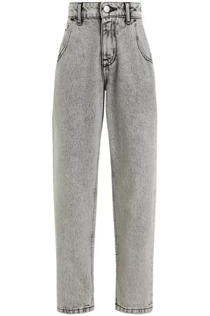 Calvin Klein Straight-Jeans BARREL STONE LIGHT GREY für Kinder bis 16 Jahre