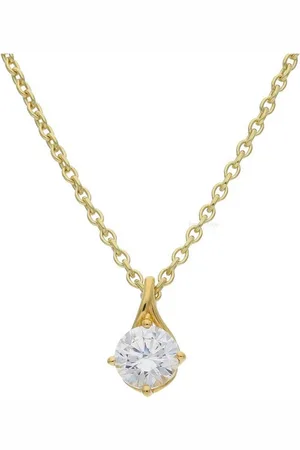 Viventy Kette und Anhänger Set Halskette 925/000 Sterling Silber vergoldet mit Zirkonia 78138 - Verkäufer: Juwelier-Bacak
