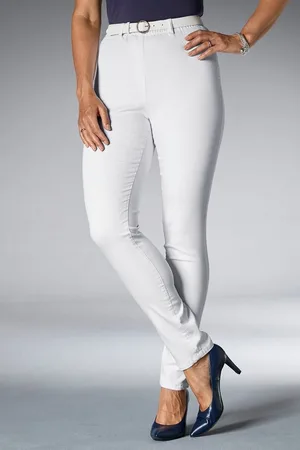 Miamoda Leggings Jeggings Elastikbund mit Gürtelschlaufen - Verkäufer: Popken Fashion Group