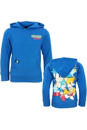 Sonic The Hedgehog Kapuzenpullover Kinder Jungen Hoodie Pulli Gr. 104 bis 152 - Verkäufer: WS-Trend