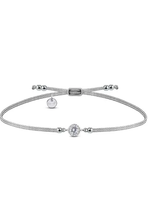 iz-el Armband Armband Silber Zirkonia Solitär - TAUTROPFEN, 925 Sterling Silber - Verkäufer: