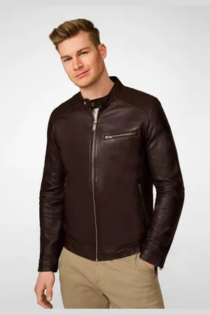 RICANO Lederjacke Andre klassische Lederjacke mit Stehkragen - Verkäufer: