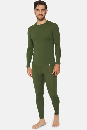 DANISH ENDURANCE Funktionsshirt Merino Baselayer Funktionsunterwäsche Set, Langarm Shirt & Hose, Temperaturregulierend - Verkäufer: GoJungo GmbH