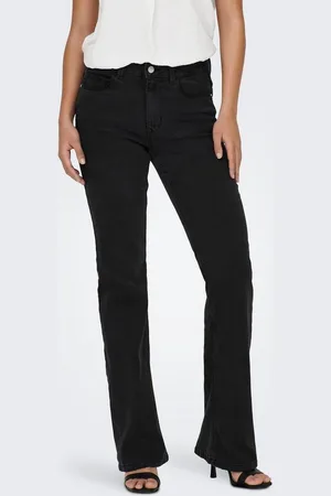 JDY High-waist-Jeans NEWFLORA HW FLARED DG30 DNM NOOS
