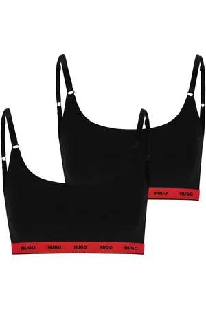 HUGO BOSS Bralette Twin Bralette Stripe (2-tlg) mit Logos am Unterbrustband - Verkäufer: bonvenon