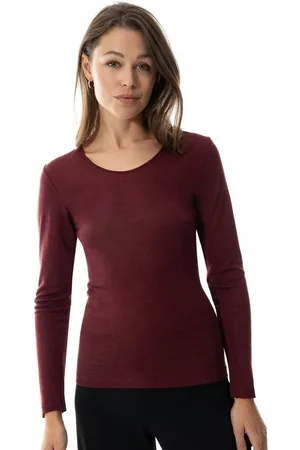 Mey Thermounterhemd Langarmshirt Serie Exquisite 66577 indigo Rose (1 Stück, 1-St., 1 Stück) wärmend - Verkäufer: Mein Style