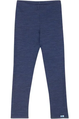 FINKID Schlafanzug Leikki Soft Navy Leggings 120/130 Wollhose Outdoorwäsche Funktionsunterwäsche Skiunterhose - Verkäufer: HUCKLEBUCK & FINJA Nordkinder Kindermode