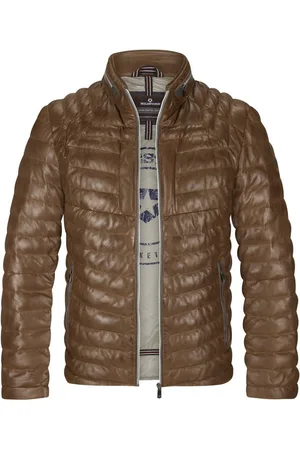 Milestone Lederjacke MSMalik Steppjacke aus Lammleder - Verkäufer: LOGWOOD-STORE