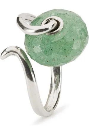 Trollbeads Fingerring Grüner Aventurin Liebesranken Fantasy Ring, TAGBO-01638 - Verkäufer: Germany