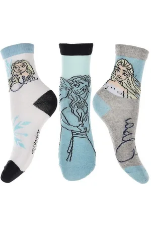Disney Socken Eiskönigin Anna & Elsa Kinder Mädchen Socken Strümpfe - Verkäufer: Yuhu Trading GmbH
