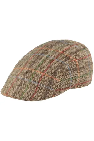 Fiebig Schiebermütze Flatcap mit Karo-Muster/Made in Italy! - Verkäufer: Hut-Breiter München - Hutmacher seit 1863