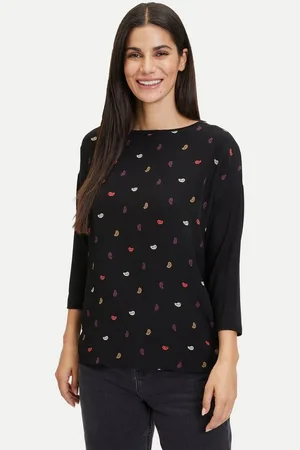 Tamaris 3/4-Arm-Shirt mit Markenlabel von - NEUE KOLLEKTION