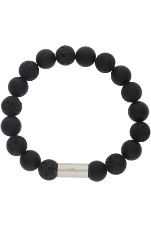 JuwelmaLux Armband Steinarmband 925/000 Sterling Silber mit Onyx und Lavastein (kein Set, 1-tlg., kein Set) - Verkäufer: Juwelier-Bacak