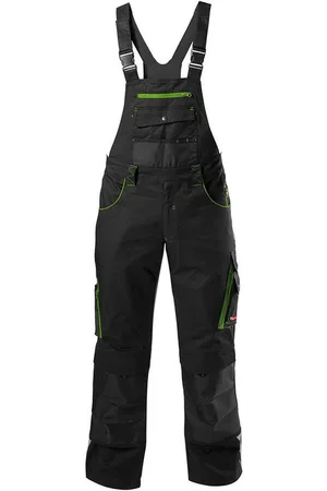 FORTIS Latzhose Herren 24 Black / lime green Größe 30 - Verkäufer: Banemo