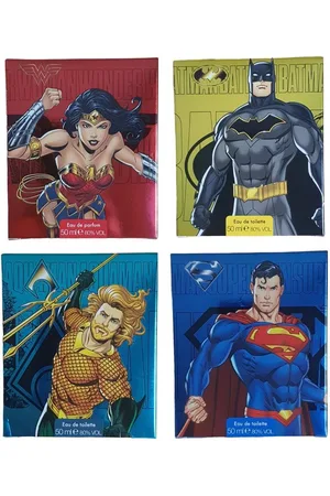 DC Comics Originals Eau de Parfum Super Heroes EDT 50 ml Superman, Batman, Wonder Woman, Aquaman - Verkäufer: allseller3000