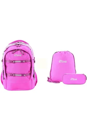 2Be Schulrucksack, im 3er Set mit Turnbeutel und Federmäppchen
